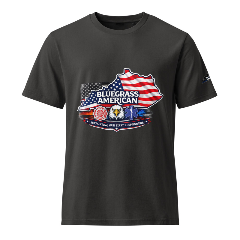 Supporting First Responders Unisex Vintage T-Shirt