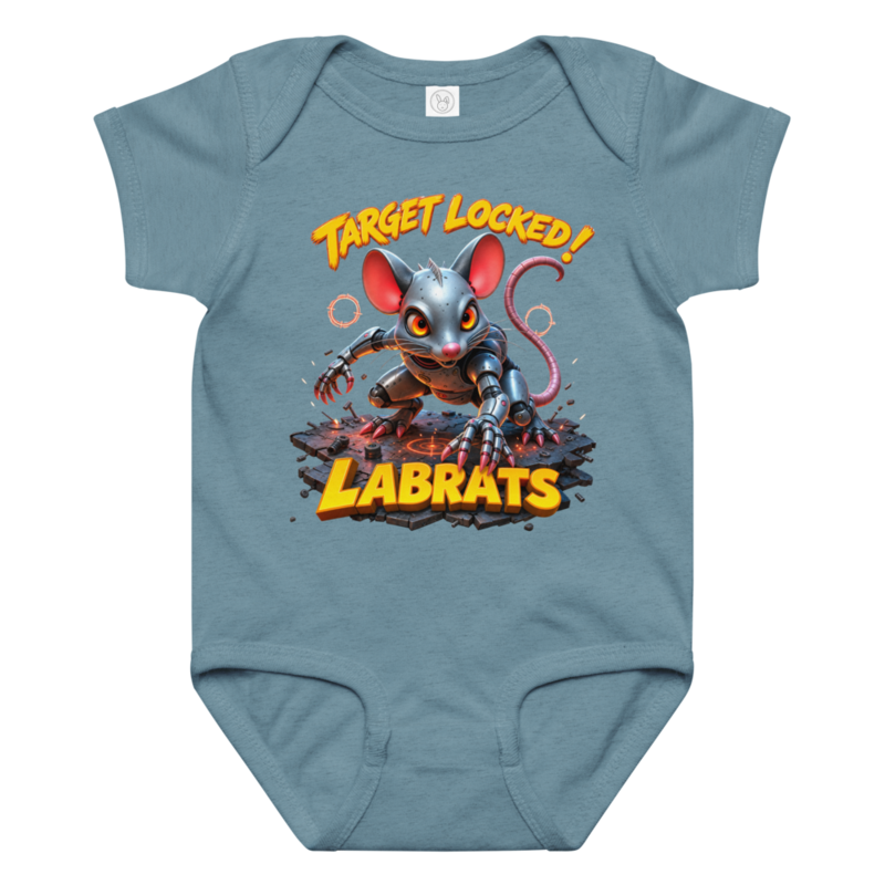 Mechamouser 9000 Target Locked Baby Grow