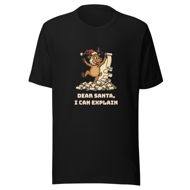 RetroPuns — Dear Santa, I Can Explain Tee