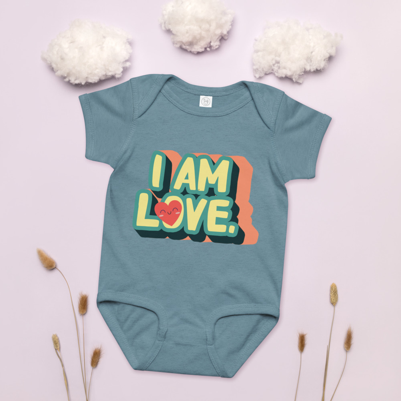 I am Love Baby Onesie