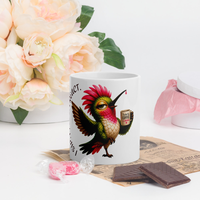 Mug Ruby-I Sip I Feel I React