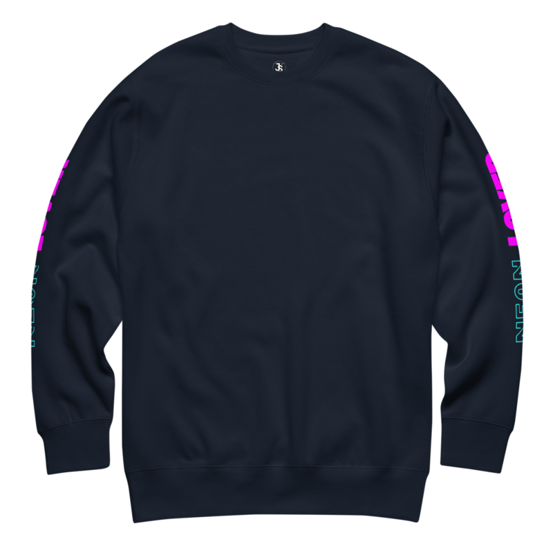 NEON LOVER – Cinematic Streetlight Sweatshirt (Unisex)