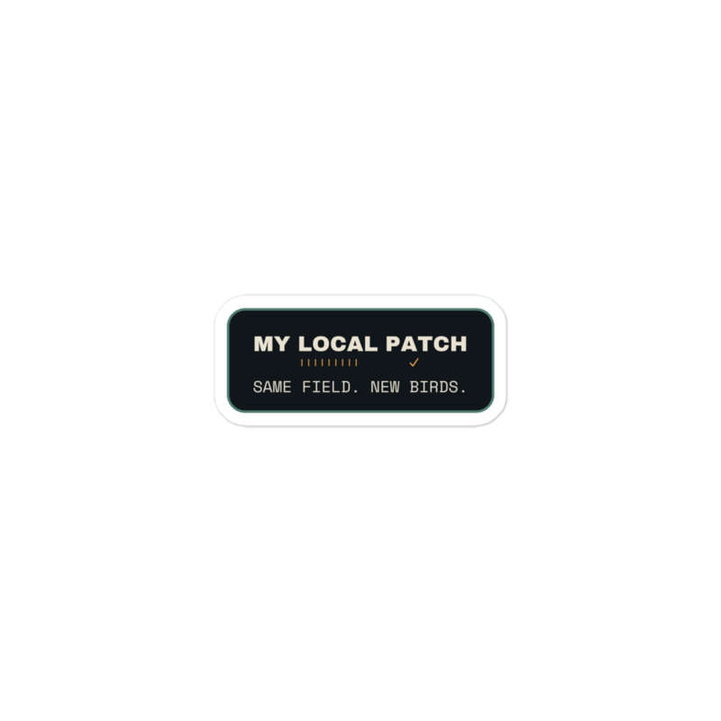 MY LOCAL PATCH Sticker mockup