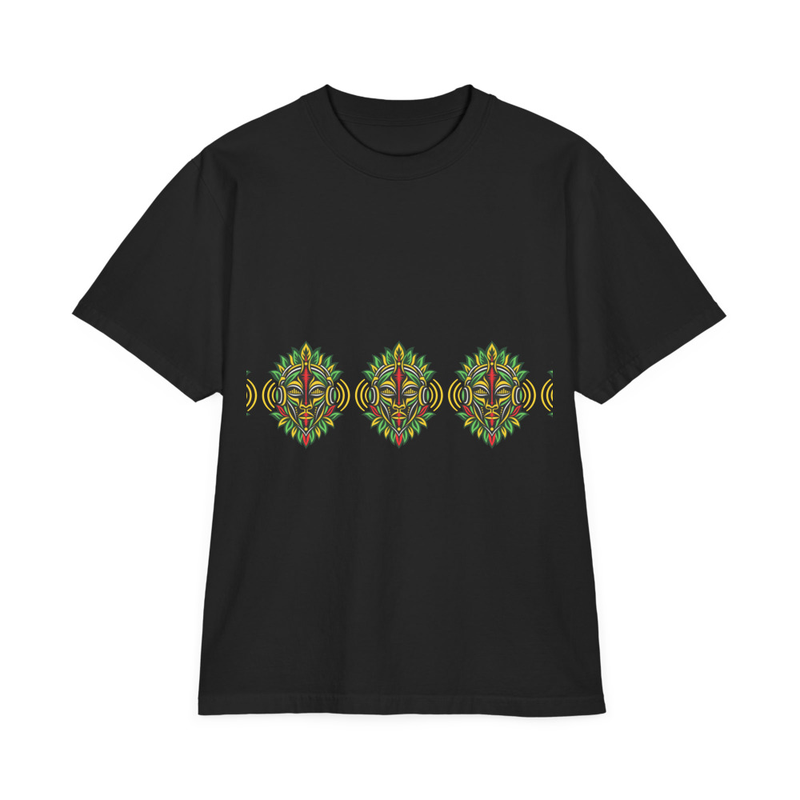 Unisex garment-dyed drop-shoulder t-shirt view 2