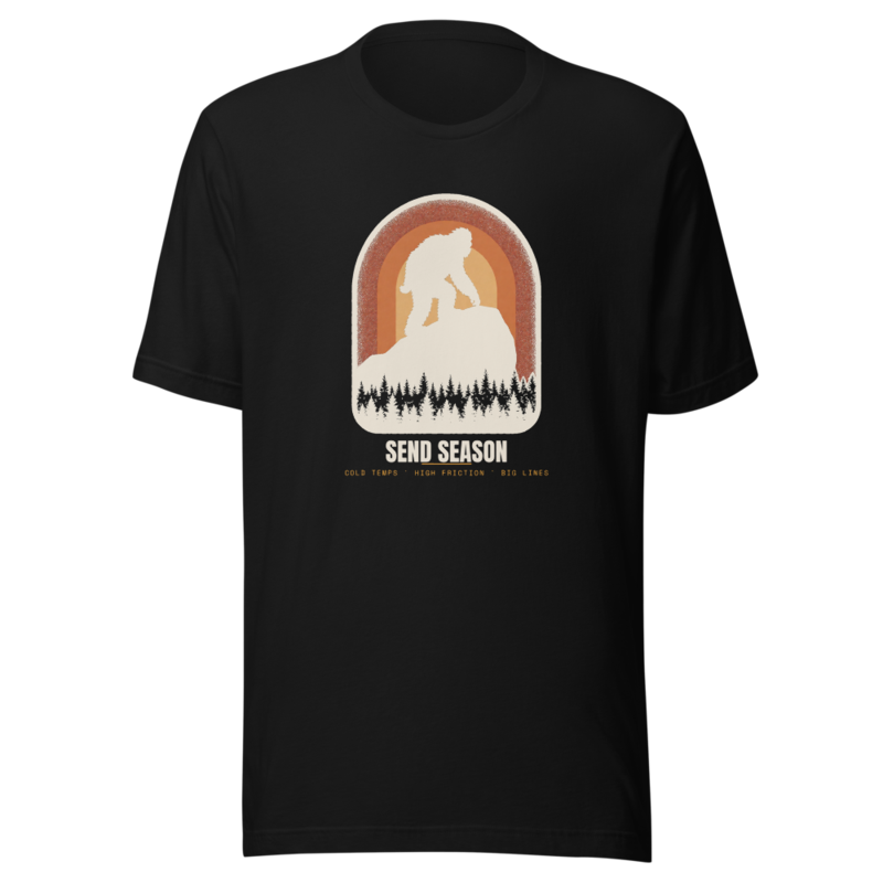 Send Season Tee mockup