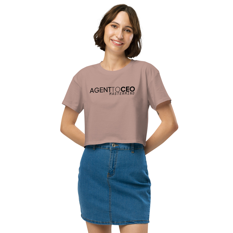 Agent To CEO Women’s crop top – Image 2