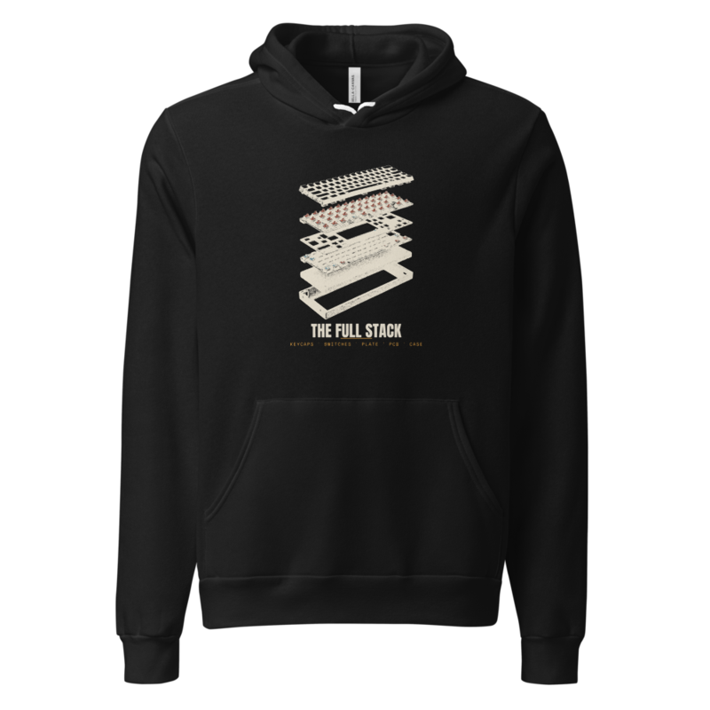 The Full Stack Hoodie mockup