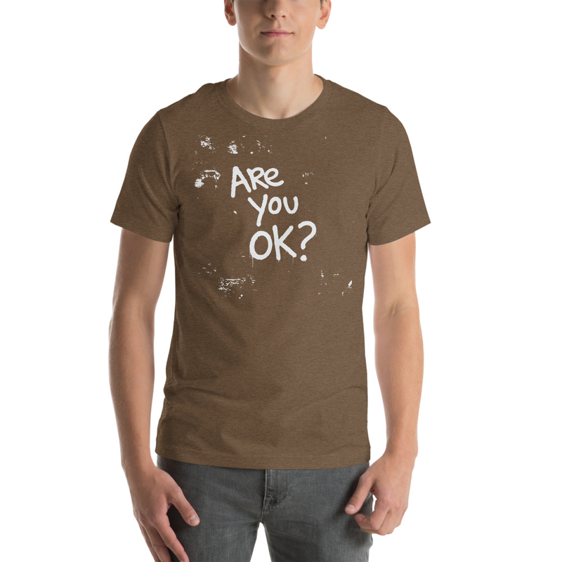 "Are You OK?" Graffiti tshirt
