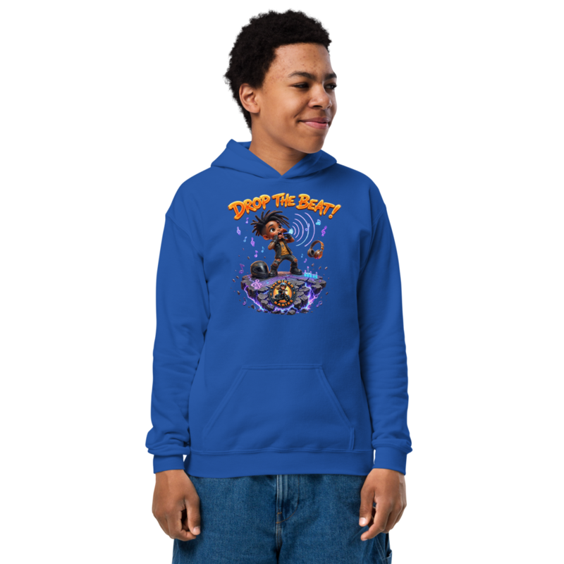 Kofi Drop The Beat Kids Hoodie
