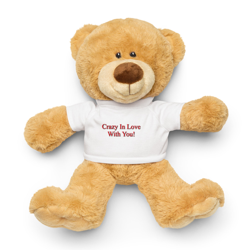 CrazyInLoveWithYou Teddy bear with a t-shirt