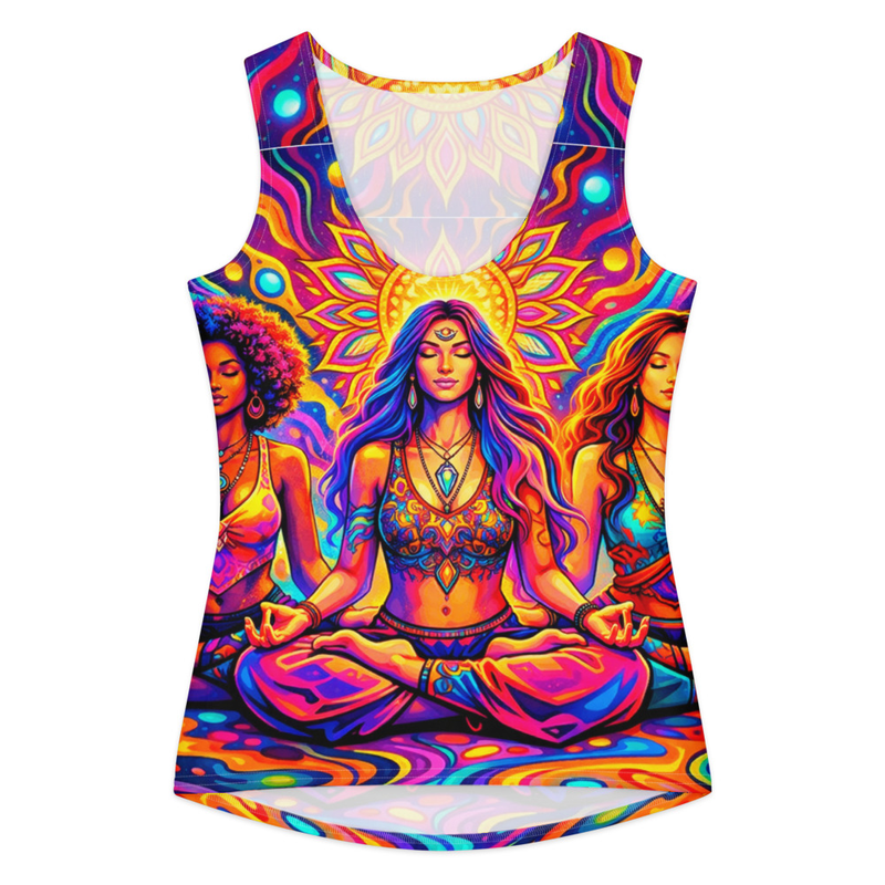 Yoga ladies 6-Women's cotton tank top back