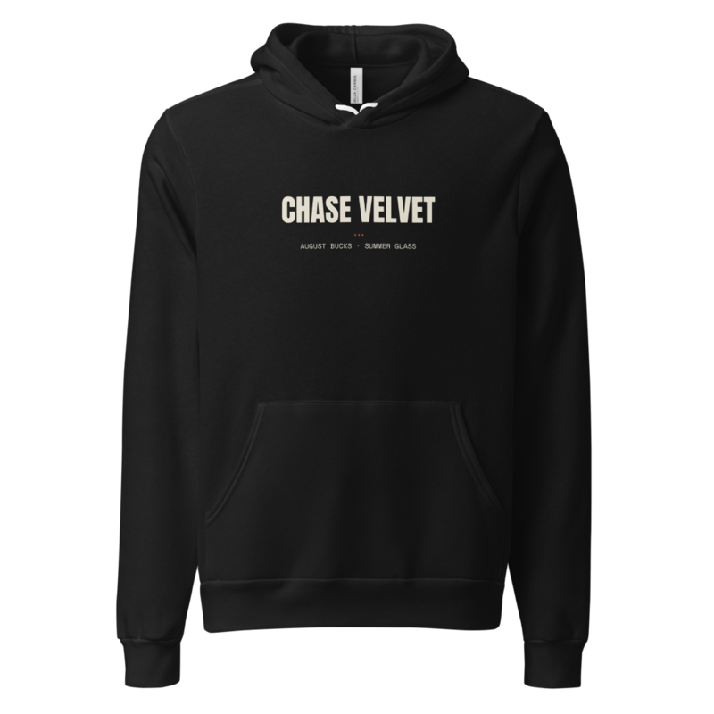 CHASE VELVET Hoodie mockup