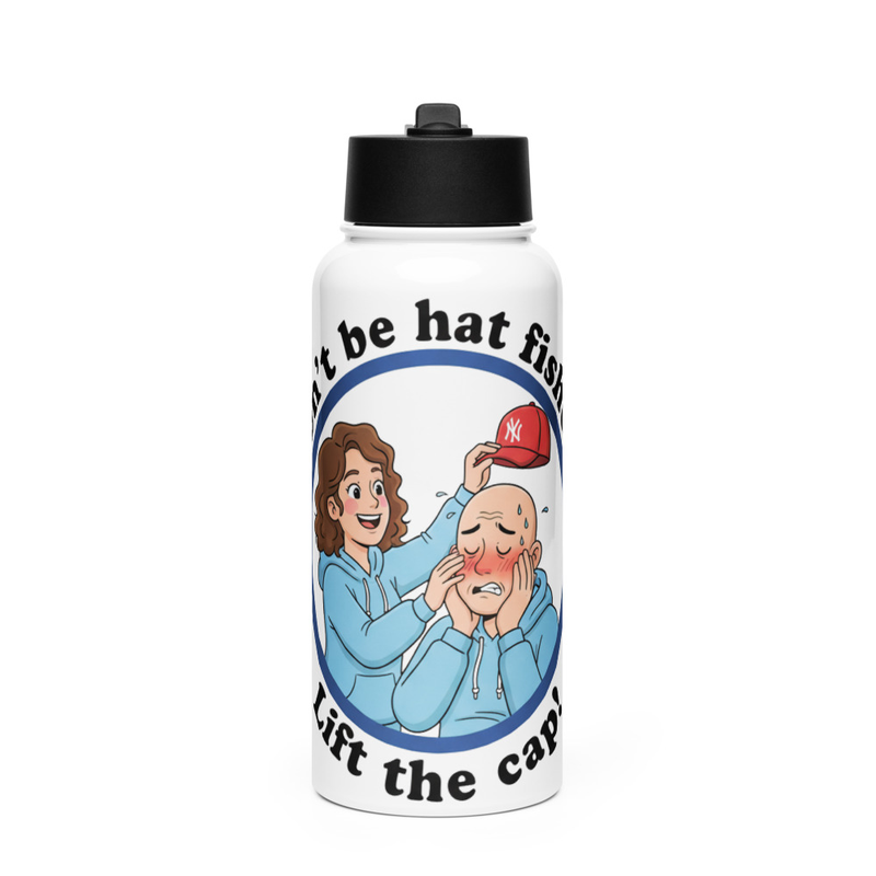 Stainless steel water bottle with a straw lid copy