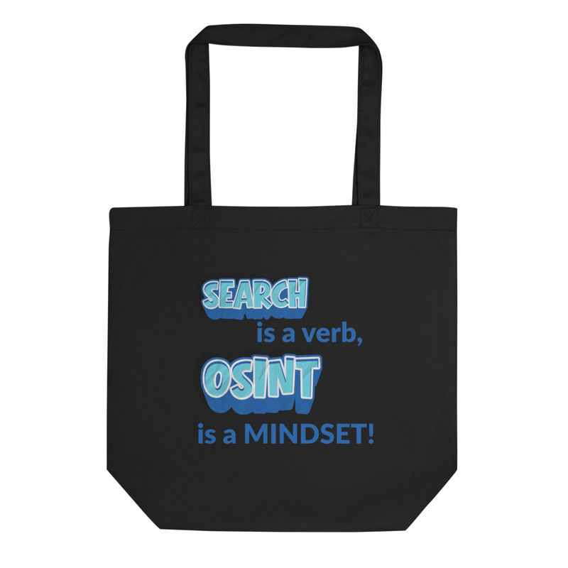 OSINT Mindset Eco Tote Bag
