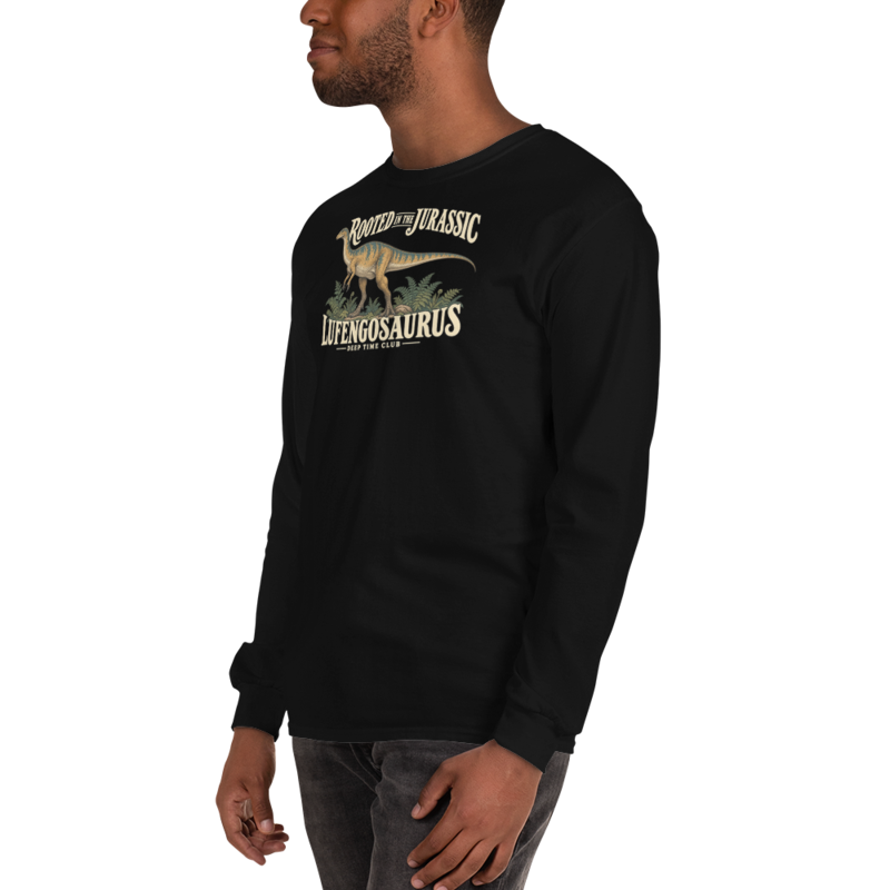 Rooted in the Jurassic Lufengosaurus Long Sleeve, alternate supplier view 2