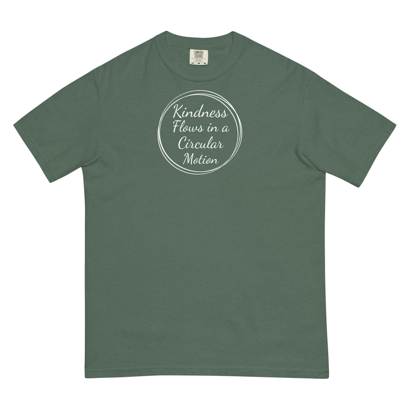 Kindness Flows Unisex heavyweight tee
