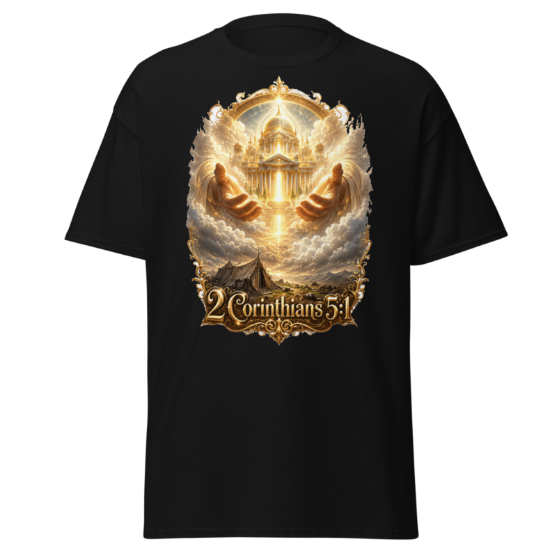 2 Corinthians 5:1 — Heavenly Hands Tee