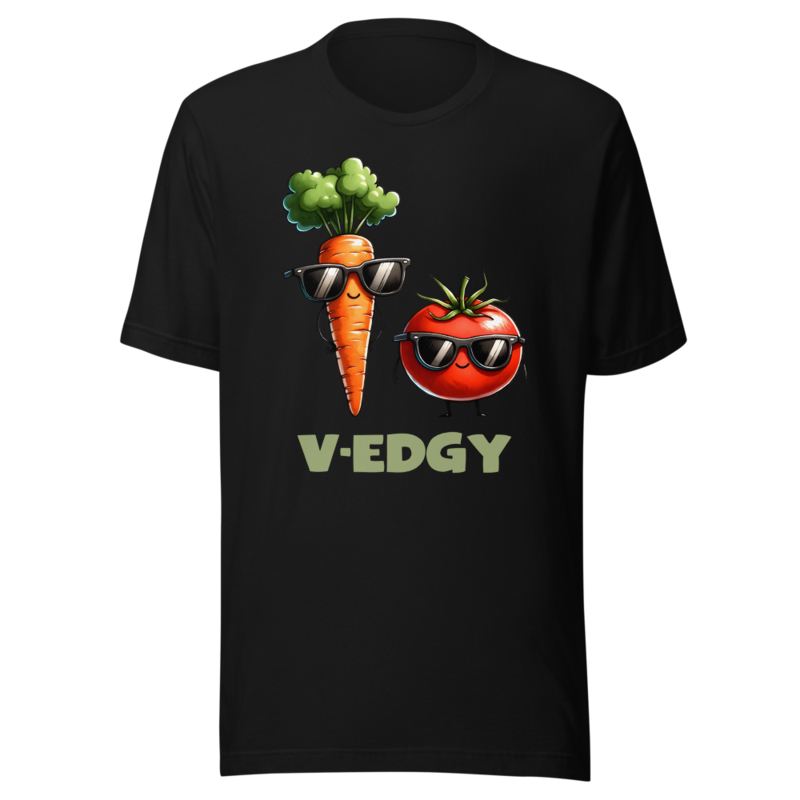RetroPuns — V-Edgy Tee