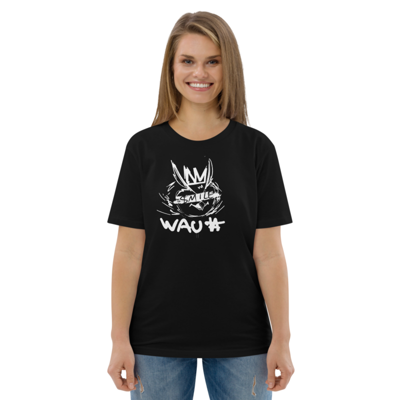 Unisex organic cotton t-shirt in Black