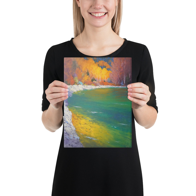 Autumn Emerging - Fine Art Canvas Print – 9″×12″