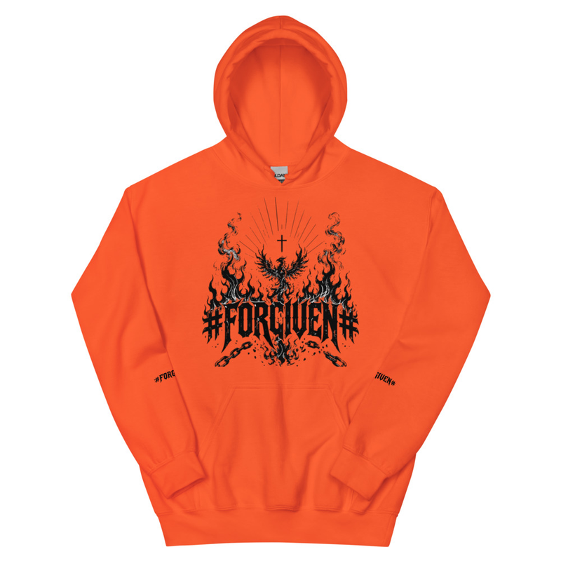 Unisex Distressed FORGIVEN Hoodie