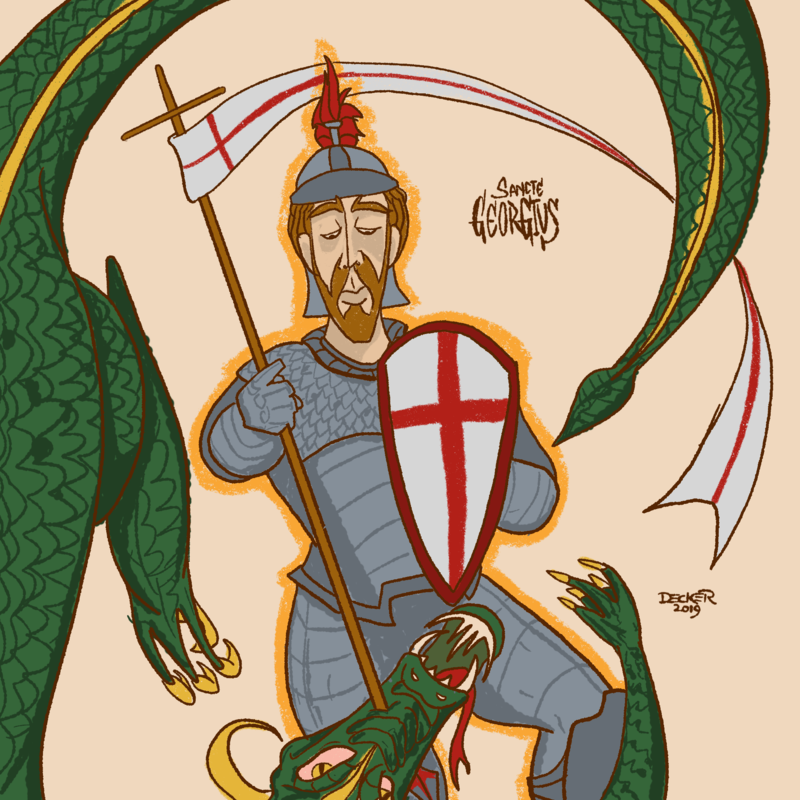 St George vs. The Dragon Print — view 1