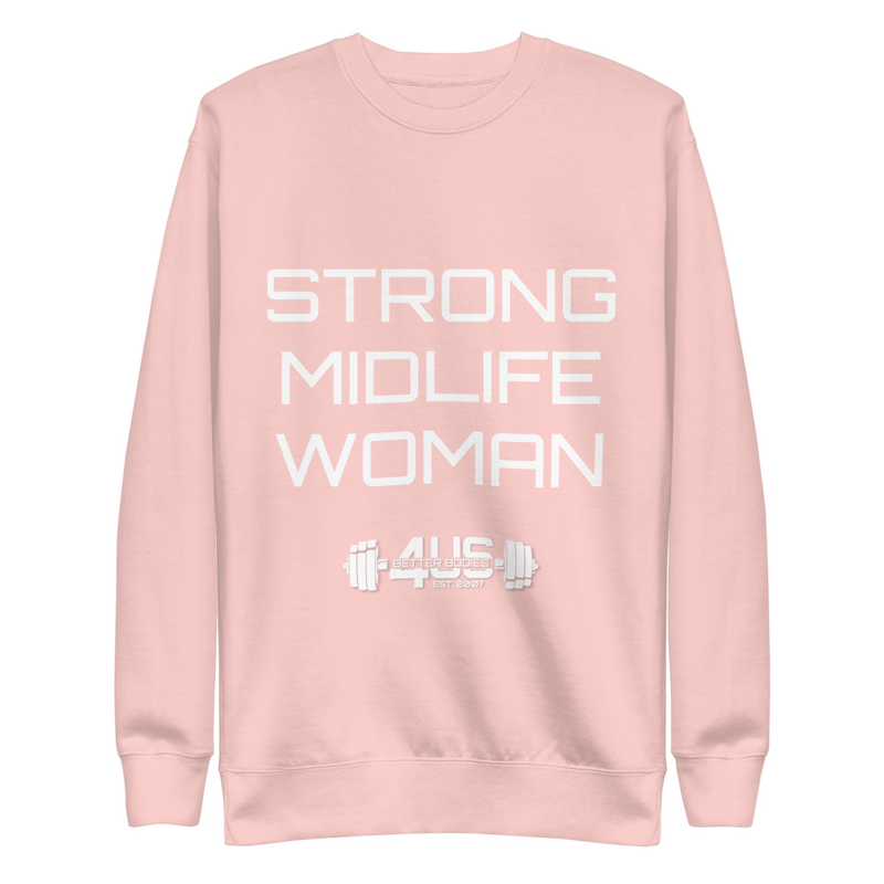 SMW Unisex Premium Sweatshirt – S, Light Pink