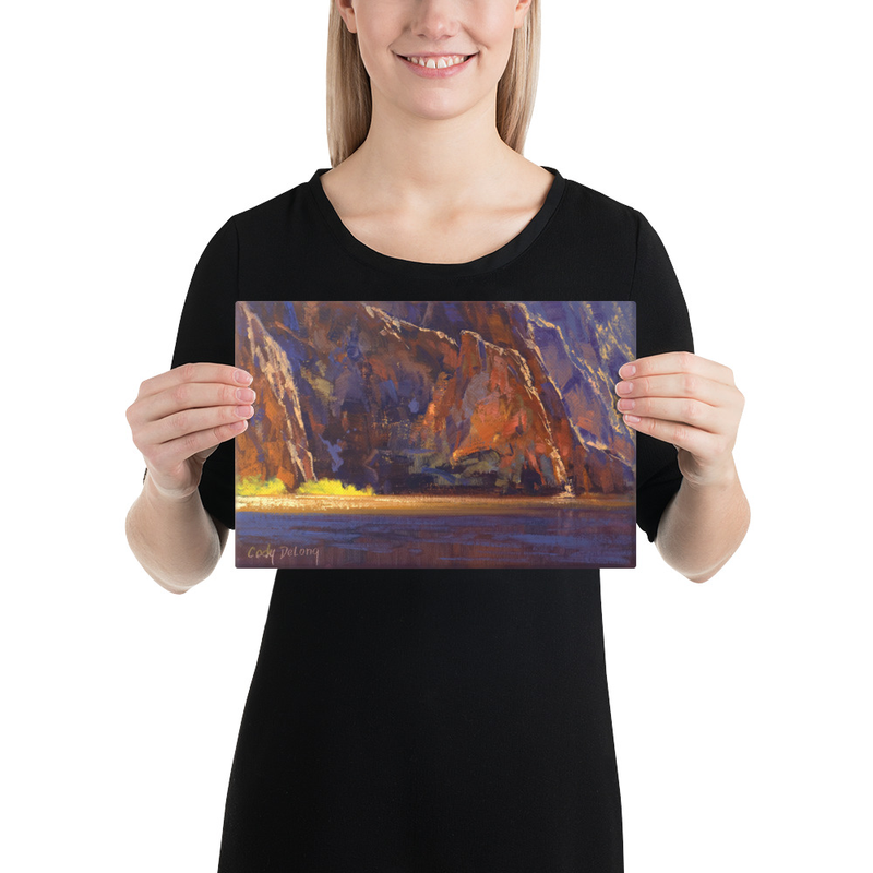 Canyon Walls - Fine Art Canvas Print – Image 5