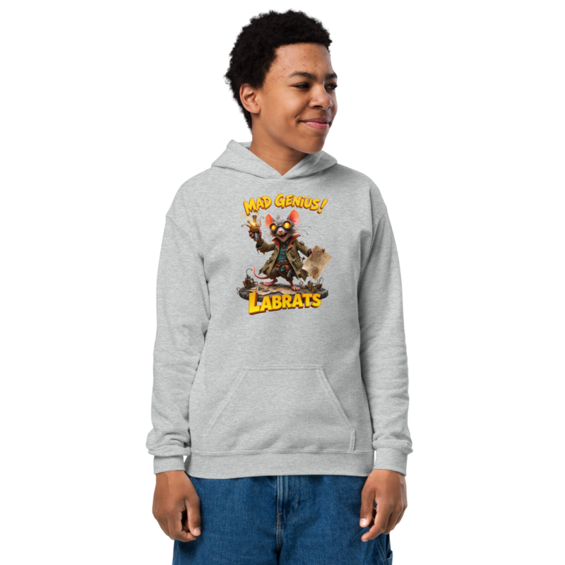 Dr Ignatius Crank Mad Genius Kids Hoodie