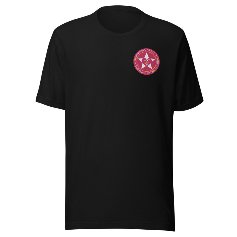 STARs Badge Embroidered T-Shirt - Dark