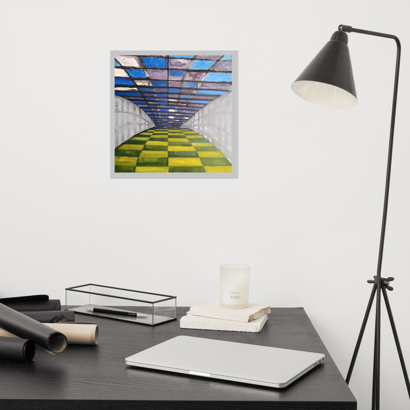 Liminality The Journey (14" X 14" Wall Decor Print)