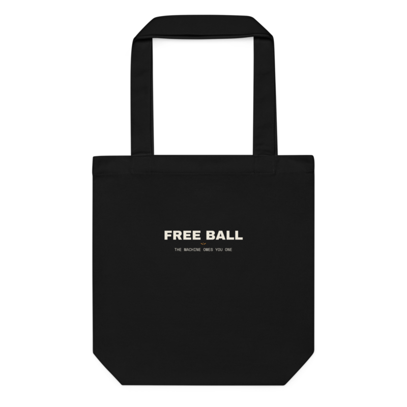 FREE BALL Tote — Pinball merch
