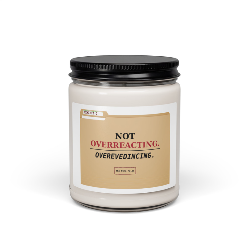 Scented soy candle