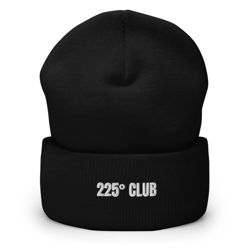 225° CLUB Beanie mockup
