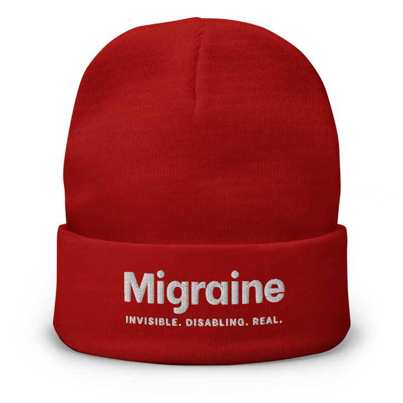 Migraine Awareness Beanie thumbnail 3