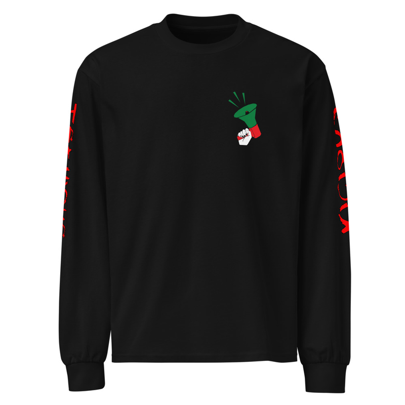 VT Have U Heard U Long Sleeve Shirt black