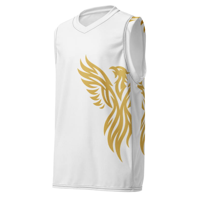 Recycled unisex basketball jersey