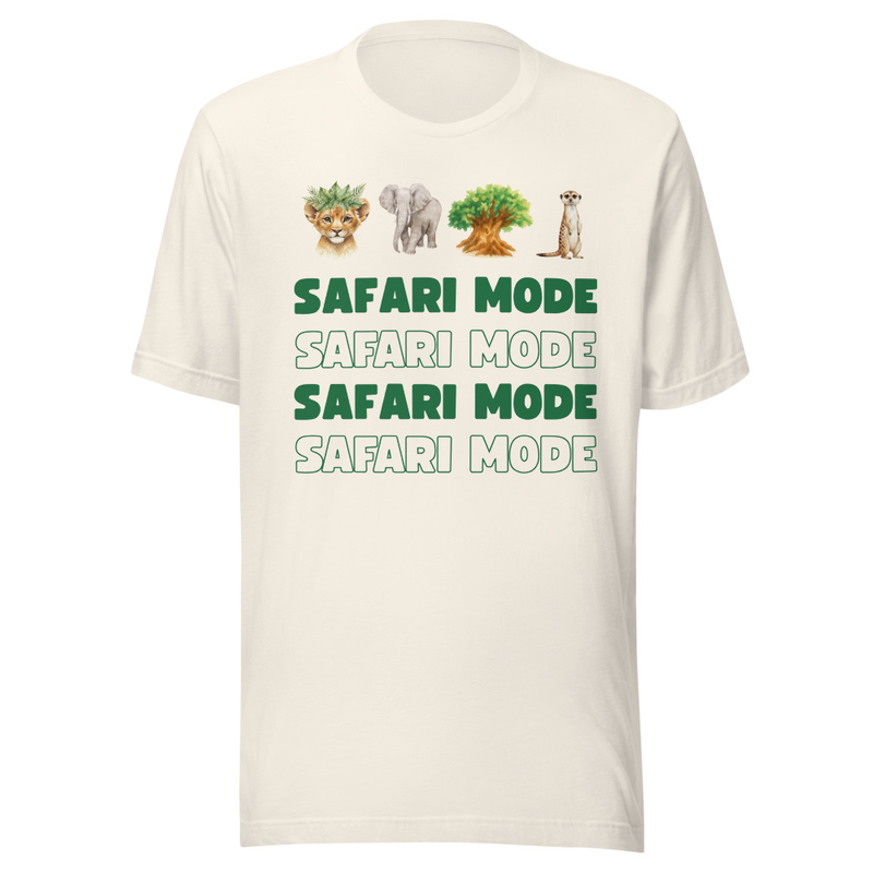 Safari Mode Tee – 2XL, Vintage White