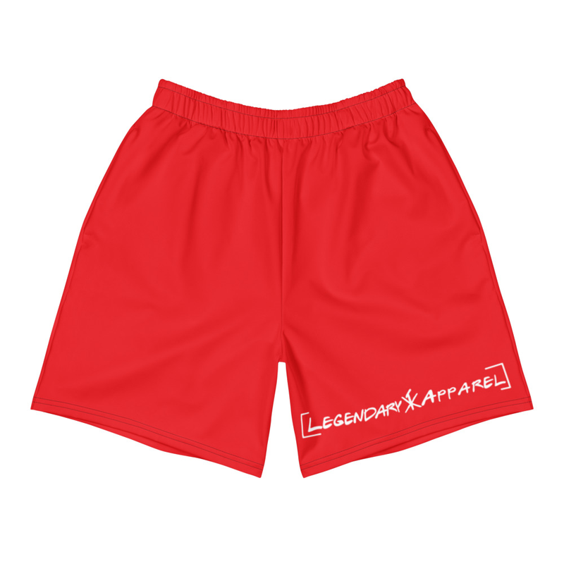 [ legendary [RED] Athletic Shorts