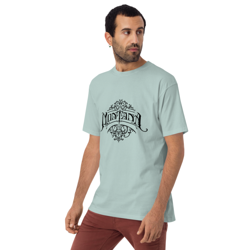 Deft Montana Men’s premium heavyweight tee