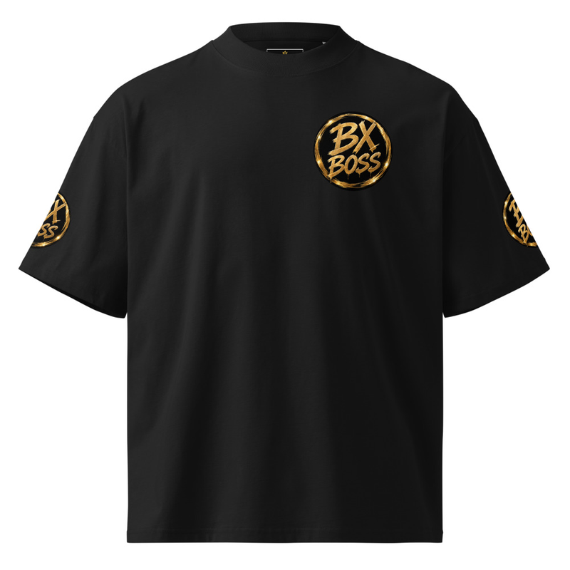 BX Boss Unisex organic oversized high neck t-shirt