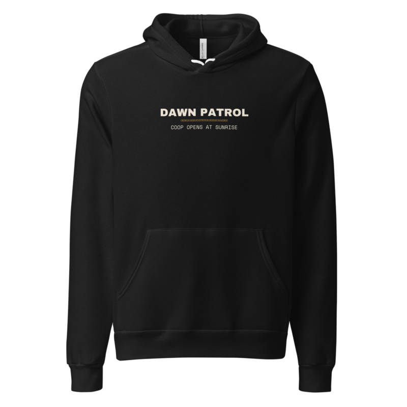 DAWN PATROL Hoodie mockup