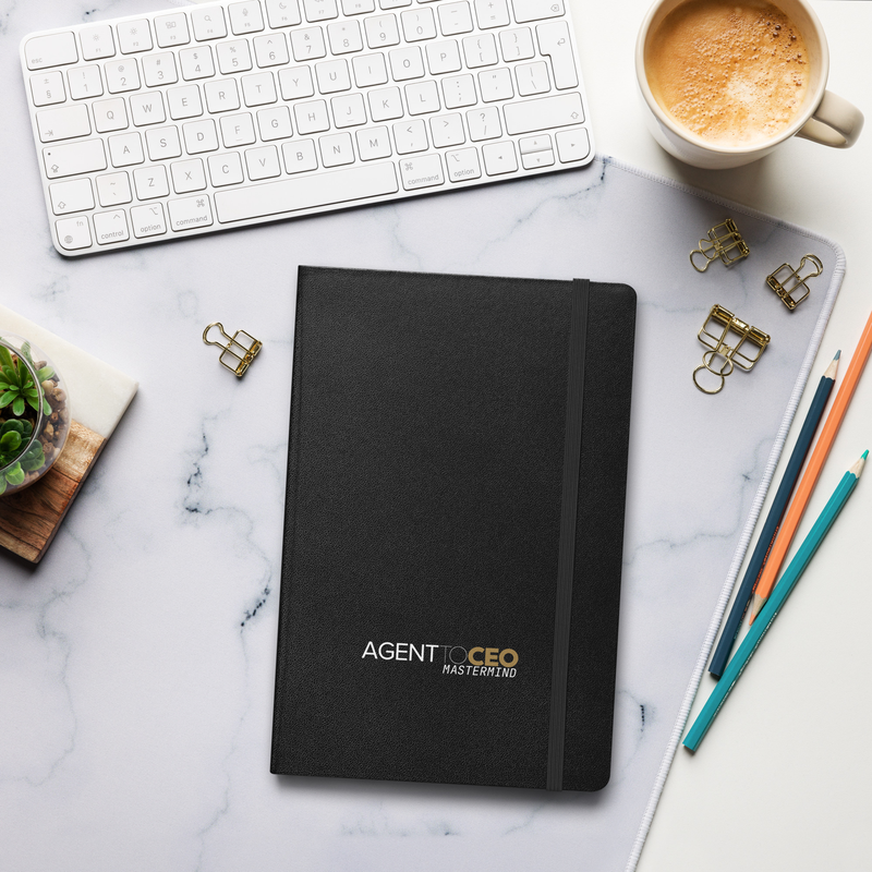 Agent To CEO Mastermind Hardcover bound notebook