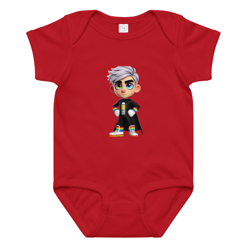 Kp Infant Jersey Onesie ????⚡ – 24M, Red