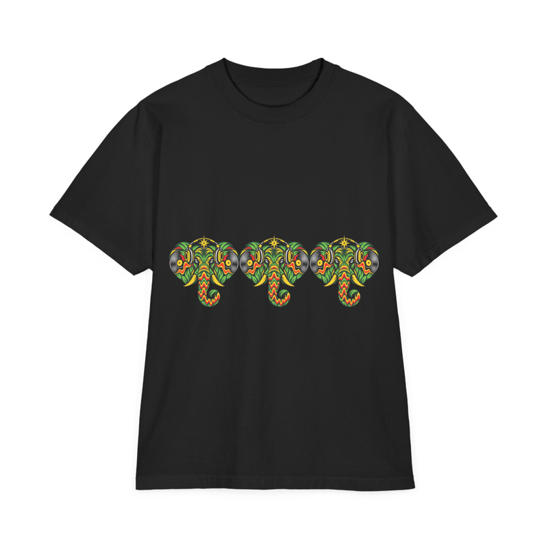 Nam Radio Drop-Shoulder Tee — Black — Nam Radio merch