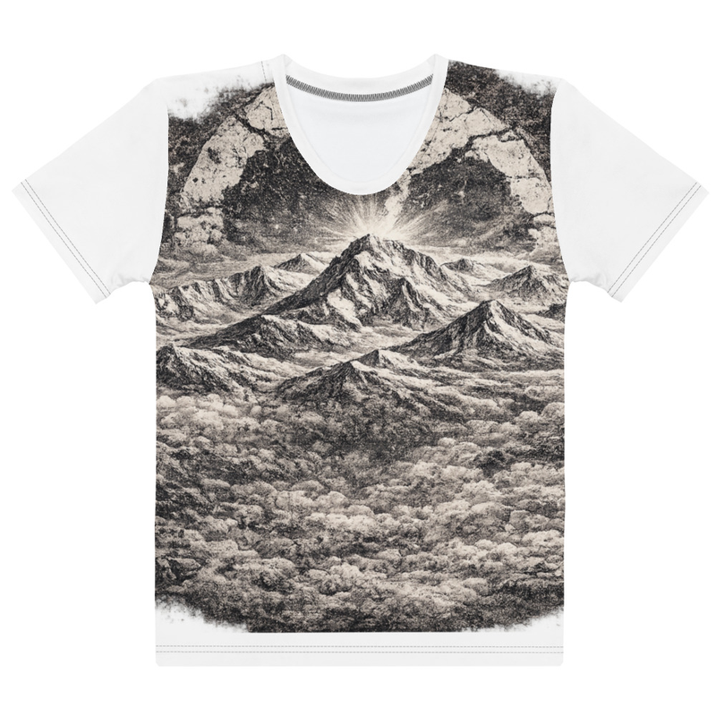 Aham Vadh: Annapurna Silence | Women’s Cotton Crew Neck T-Shirt / XS