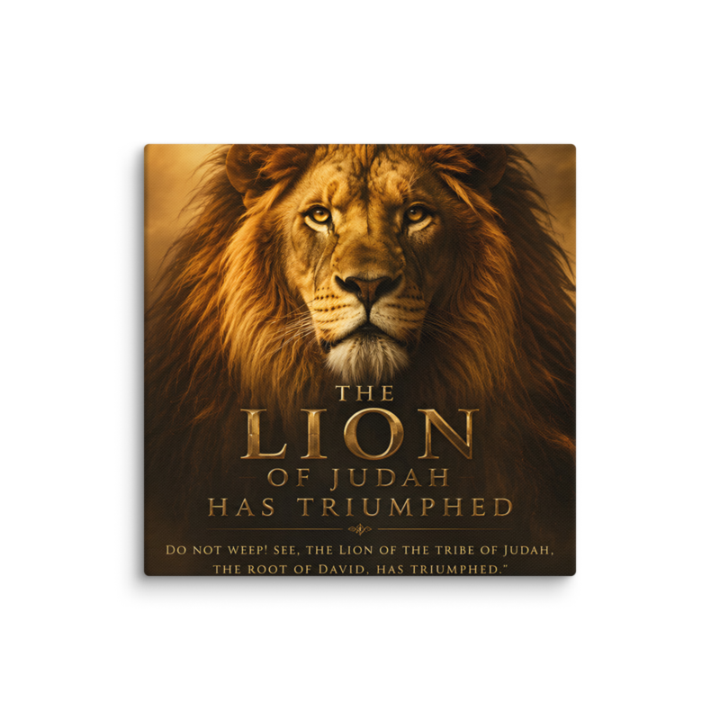 Lion of Judah — Canvas