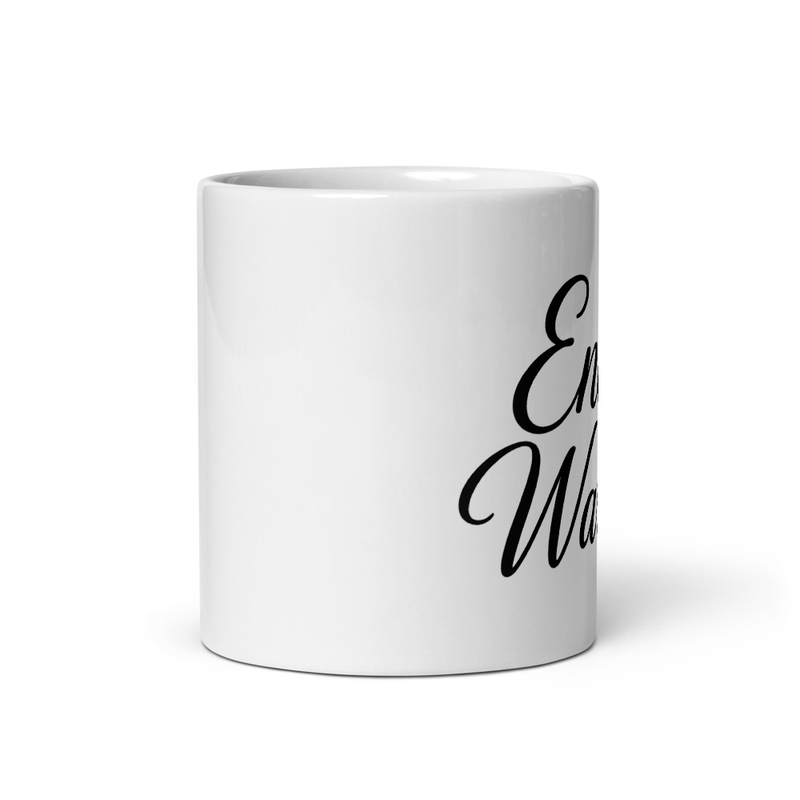 Endo Warrior White Glossy Mug