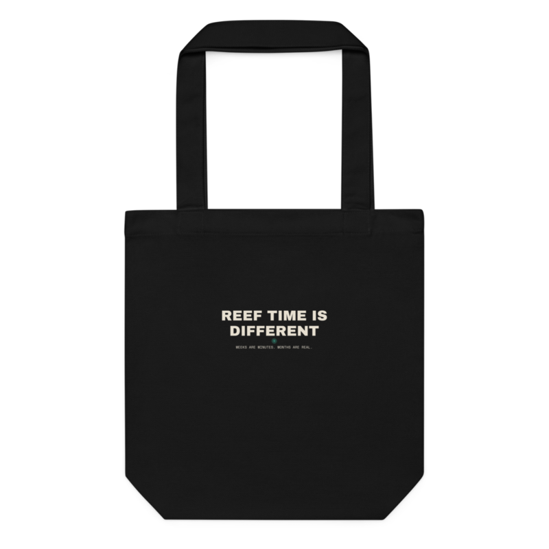 REEF TIME IS DIFFERENT Tote mockup