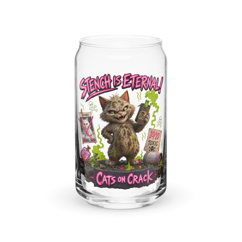 Stench Is Eternal 16oz Can Glass